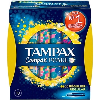 Tampax Pearl Compak 2962 normální tampóny 18 ks