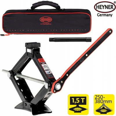 Heyner Premium Hever nůžkový s ráčnou 1,5 t