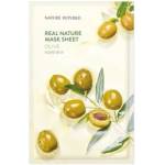Nature republic Real Nature Olive Sheet Mask - Хидратираща маска за лице с маслина 1бр/23мл