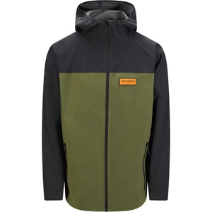 Ajungilak Мъжко водоустойчиво яке Ajungilak Geirangerfjord Dry Hooded Jacket Waterproof jacket - Nordic Olive / Black - размер M (002-3976-0312)