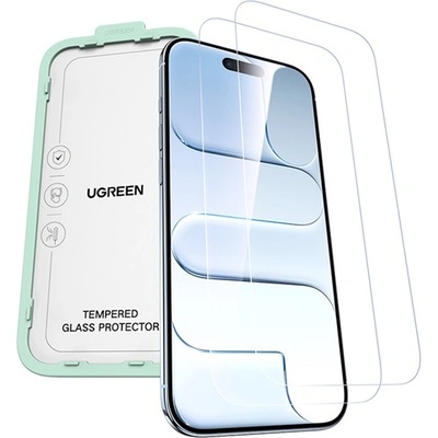 UGREEN iPhone Air UGREEN SP1142 протектор за екран стъкло 2бр 2.5D, 9H + рамка, TRANSFER 85931 (85931)