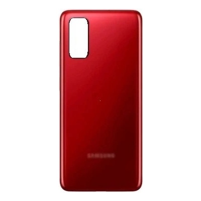 Kryt Samsung G985 Galaxy S20 PLUS zadní + sklíčko kamery červený