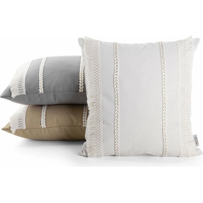 Takoy BOHO s aplikáciou zo strapcov-HF-409847 45 x 45 cm