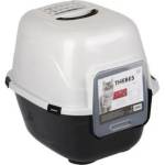 Mpets Thebes Cat Litter Box - Закрита Котешка Тоалетна с активен въглен - 50x42x47 cm, Белгия - 20100801