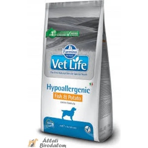Vet Life Hypoallergenic fish & potato 12 kg