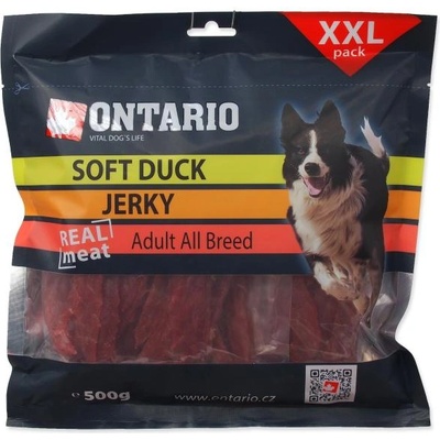 ONTARIO Деликатес Ontario патица, меки сушени парчета 500g