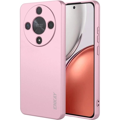 GKK Силиконов Калъф за Honor Magic 8 Lite, Silicone Soft Case, Розов (5966011983842)