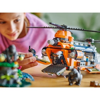 Image 1 of LEGO® City - Jungle Explorer Helicopter at Base Camp (60437)