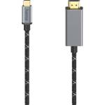 Hama Кабел USB-C мъжко - HDMI мъжко, Ultra-HD 8K@60Hz, 1.5м (200509) - ggbox