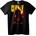 NOONEBRAND Тениска Кланси Действие - 7XL, Black