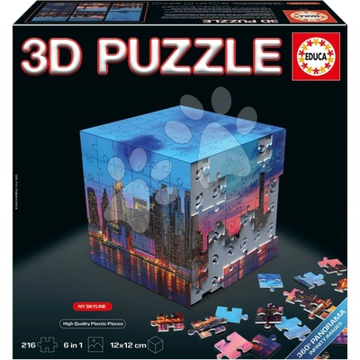 Educa3D Puzzle Cube Panoráma New York 216 ks