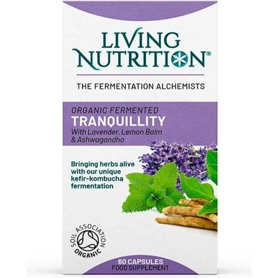 Living Nutrition Fermentovaná směs bylin Tranquility 60 kapslí