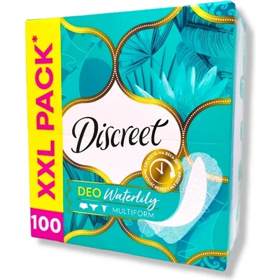 Discreet ежедневни дамски превръзки, Waterlily, 100 броя
