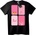 NOONEBRAND Тениска с Розовата пантера в 4 панела - L, Black
