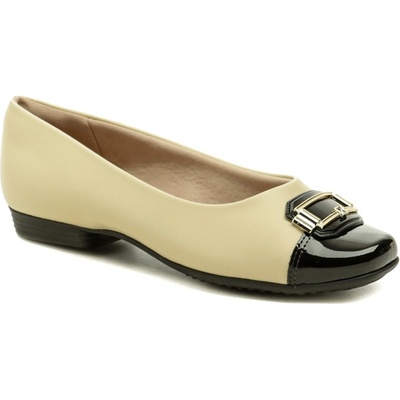 Piccadilly 250180-1 s černou dámské baleríny béžové – Zbozi.Blesk.cz
