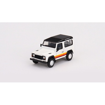 MINI GT Land Rover Defender 90 Wagon White 1:64