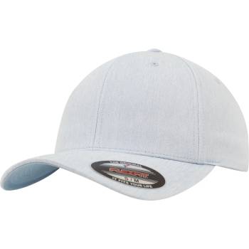 Urban Classics Шапка с козирка в светлосиньо Flexfit Pastel Melange Cap UB-6277MS-00819 - Светлосин, размер XS/S