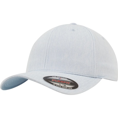 Urban Classics Шапка с козирка в светлосиньо Flexfit Pastel Melange Cap UB-6277MS-00819 - Светлосин, размер XS/S