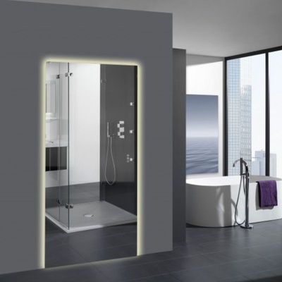 Inter Ceramic Огледало за баня с вградено led осветление Адел 90х180 см, с нагревател и три вида светлина