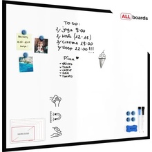 ALLboards Magnetická suchostěrná tabule bílá 100 × 80 cm