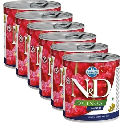 N&D Adult dog Quinoa Digestion 6 x 285 g