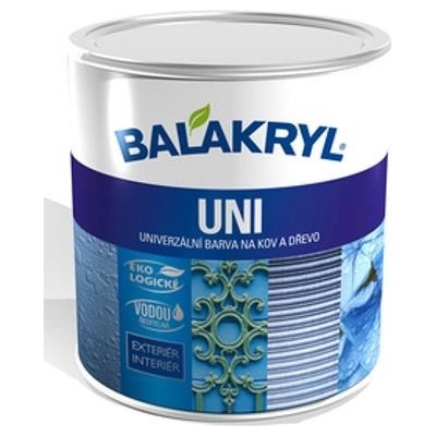 Balakryl Uni mat 0,7 kg tmavě hnědý – Zboží Mobilmania