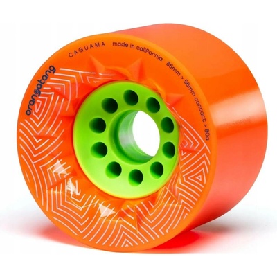Orangatang Caguama, 85mm Oranžová (Sada - 4 ks)