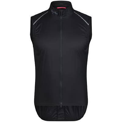 Pánska cyklistická vesta Rapha Men's Brevet Element Gilet - Black/Grey L