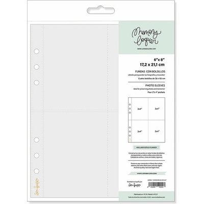 LORA BAILORA Náhradní kapsy do alba 6"X8" Memory Loquer / 4 kapsičky