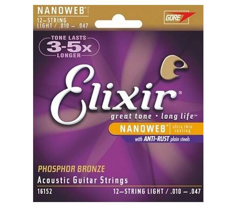 Elixir 16152 12-String Nanoweb