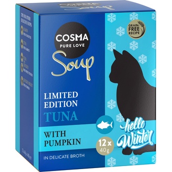 Cosma Soup zimní edice tuňák s dýní 24 x 40 g