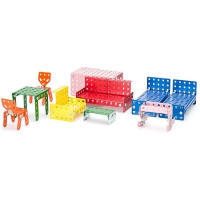 Merkur Merkur - Аксесоари за къща за кукли - мебели, 219 части