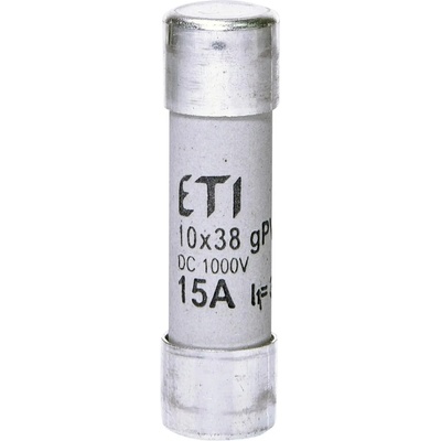 ETI Valcová poistka špeciálna CH10x38 15A gPV 1000V DC 30kA