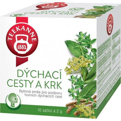 Teekanne bylinný čaj dýchacie cesty a krk 10 x 2 g