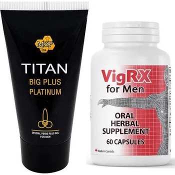 Image 1 of VigRX Pills за Уголемяване и Ерекция 60 капсули + Титан гел за уголемяване на пениса