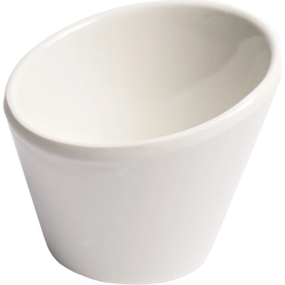 Verlo Velocity miska skosená melamínová biela 7 cm