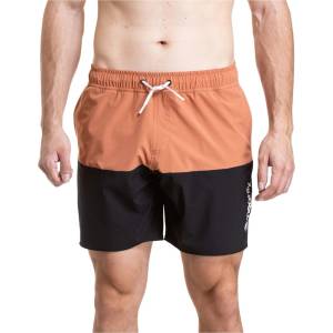 Meatfly Мъжки плувни костюми Meatfly Keith Boardshorts 17" Sienna / Black Meatfly | Cheren | МЪЖЕ | L