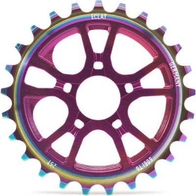 Éclat Prevodník BMX ÉCLAT RS - Oil slick - fialová, 28T