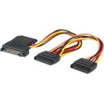 Roline Преходник SATA 15pin -> 3x SATA 15pin