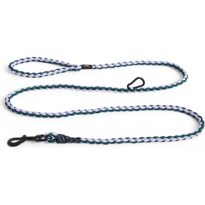 Hay Кучешка каишка Hay Braided с кука за закачане зелено-лавандулова (AD865-E871-AO16)