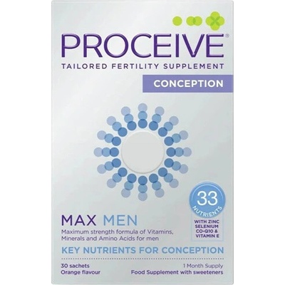 Proceive Conception Max Men pomarančová príchuť 30 vrecúšok