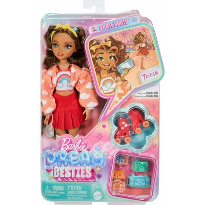Mattel Barbie DREAM BESTIES na kolečkových bruslích Teresa JFX98