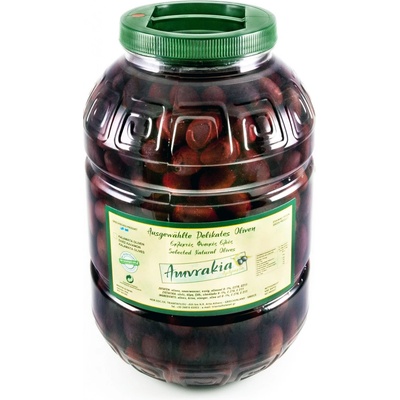 Gaitatzi Amvrakia černé olivy Kalamata s peckou 3kg