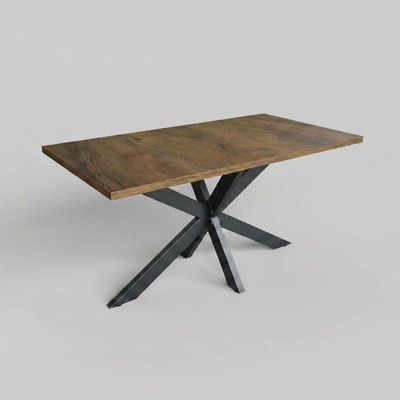 Femix Rozkládací SAMLE 150-190 x 80 cm dub lefkas černá
