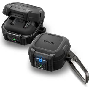 Spigen lock fit samsung galaxy buds 4 / 4 pro matte black (8800337243338)