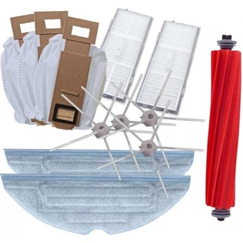 NipponCEC Roborock S7 Plus sada kartáčů, bočních kartáčků, mopovacích textilií, filtrů a sáčků 12 ks