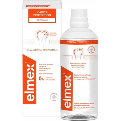 Elmex proti zubnímu kazu bez alkoholu 400 ml