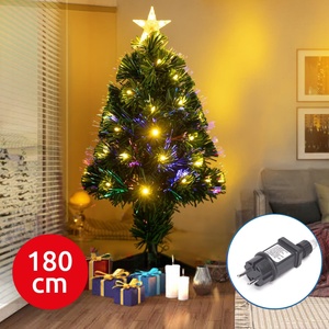 Aigostar - LED външна коледна елха LED/6W/230V 180 cm IP44 топла бяла (AI1235)