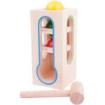 Bigjigs Toys - Играчка-кула с чукче и топчета (BB102)