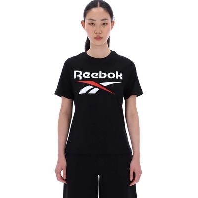 Reebok dámske bavlnené tričko čierne